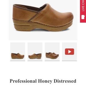 Dansko Clogs - Professional Honey Distressesd
